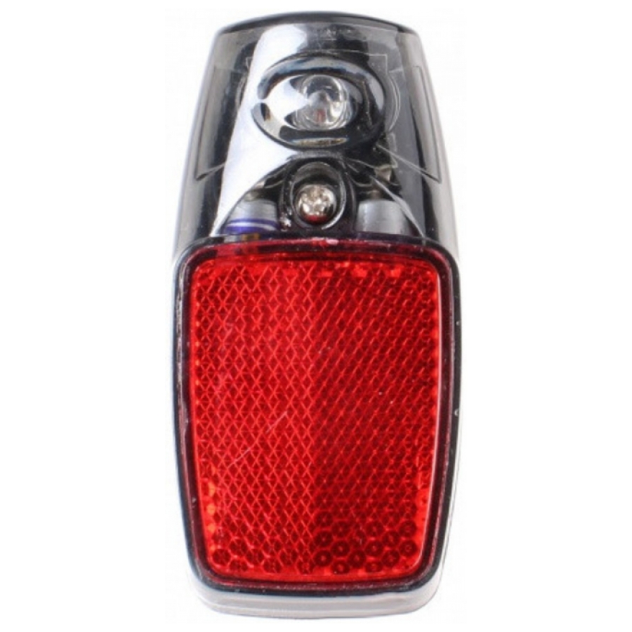 Achterlicht Falkx FC0601D Spatbord LED batterijen rood