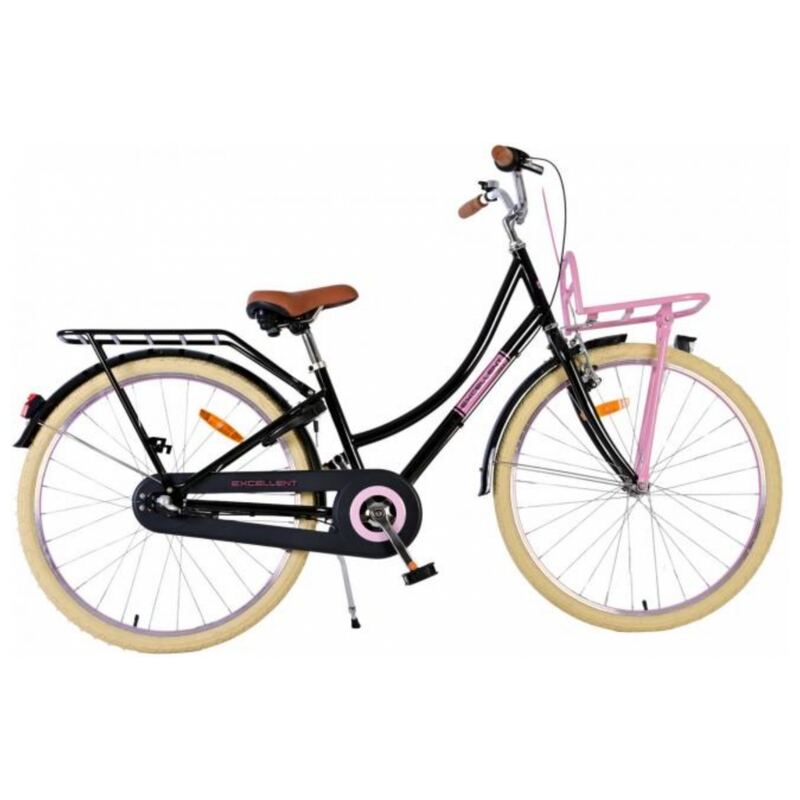 26 inch Volare Excellent Deluxe 3 Speed zwart
