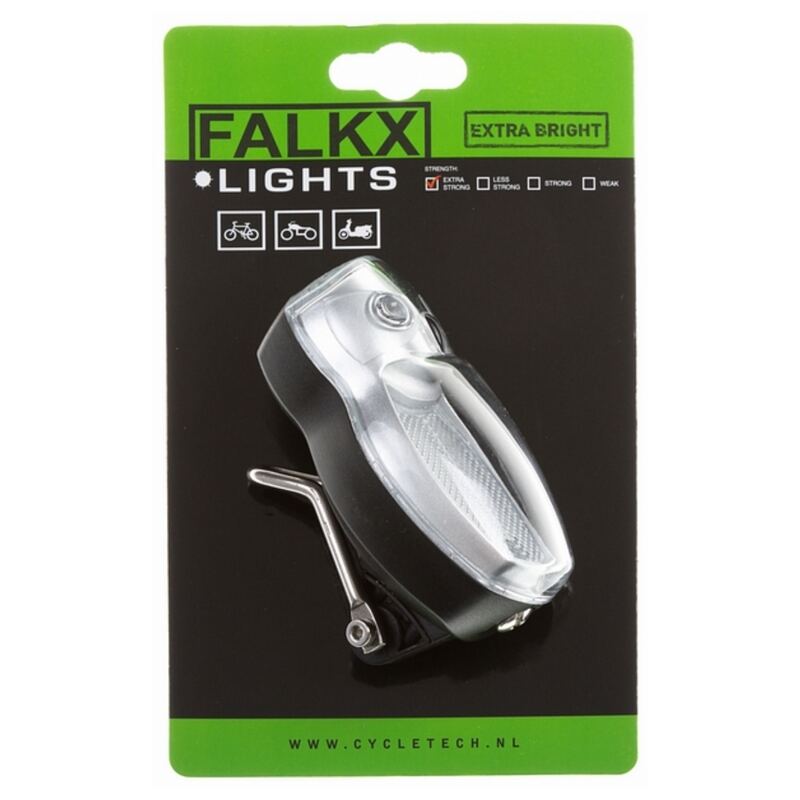 Voorlicht Falkx City UIL batterijen LED zwart