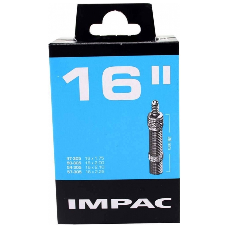 Binnenband Impac 16 inch universeel Dunlop ventiel (DV)