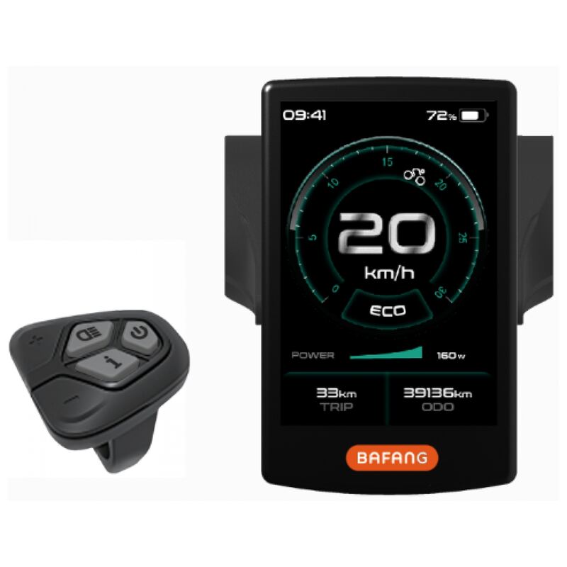 Display e-bike Bafang DP C190 Canbus zwart
