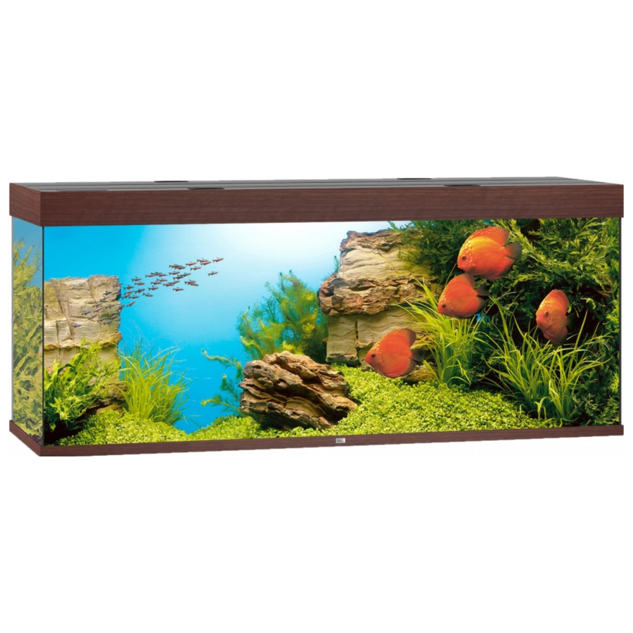 Juwel Aquarium Rio 450 Led - Donkere houtkleur