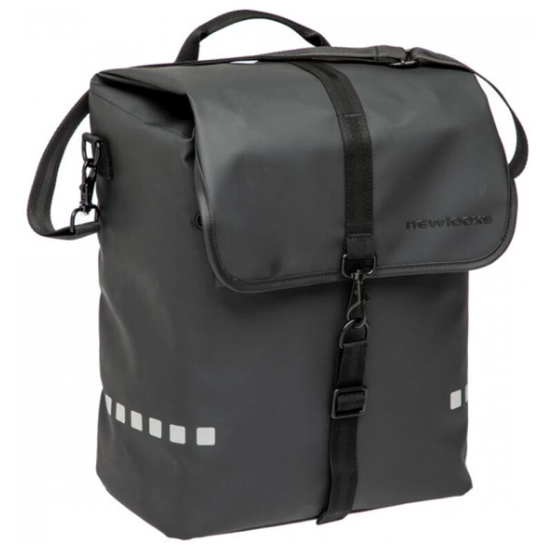 Fietstas New Looxs Odense enkel 17.5 liter zwart