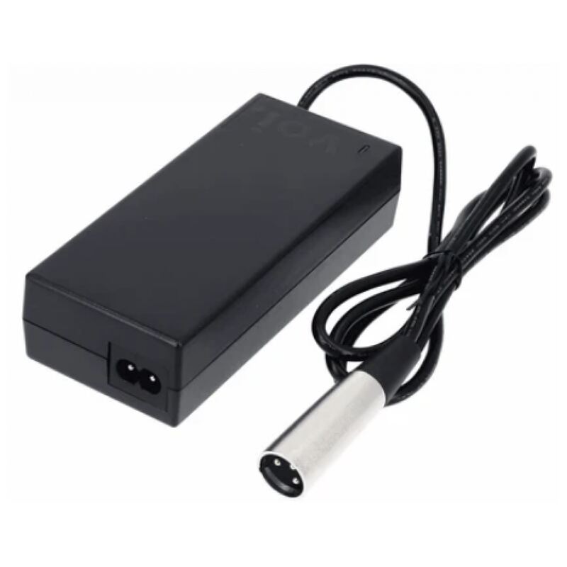 Acculader universeel 42V 2Ah met XLR 3-Polig stekker
