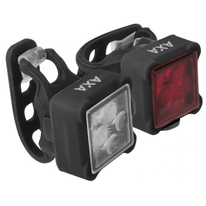 Lampenset AXA Niteline T4-R LED batterijen