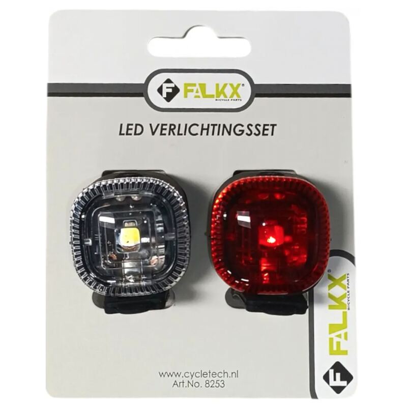 Lampenset Falkx Sharp Star Bright LED batterijen