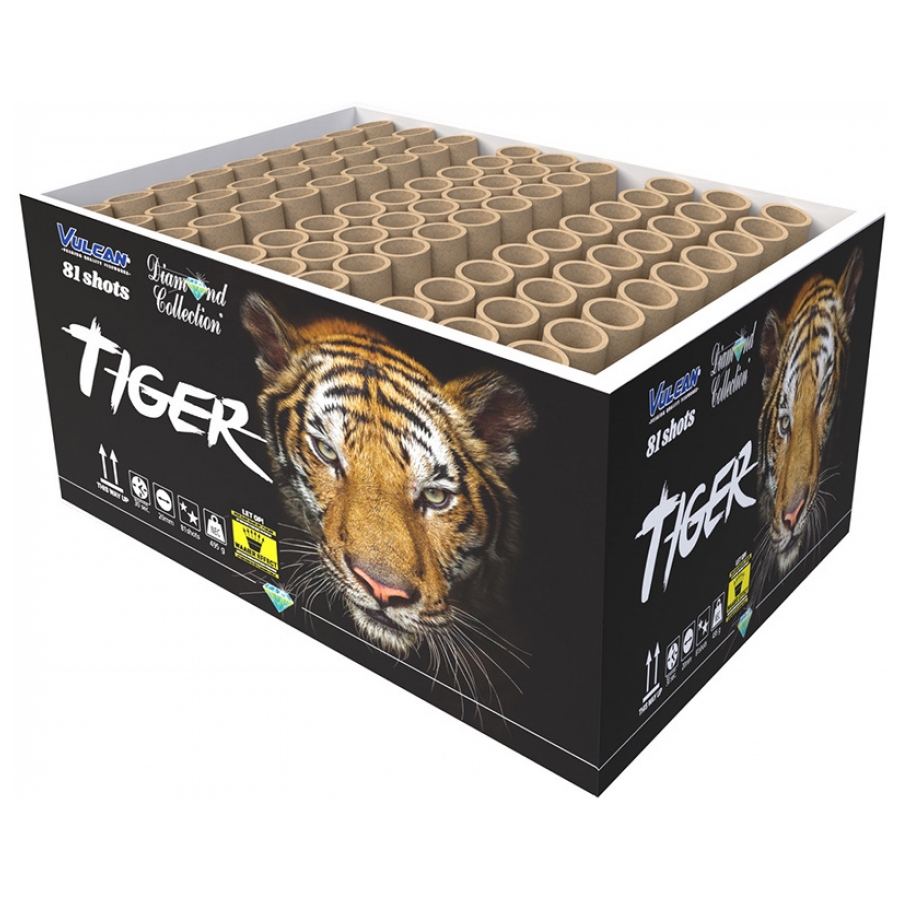 Tiger siercake - Diamond Selection (500 gram / 80 schots)