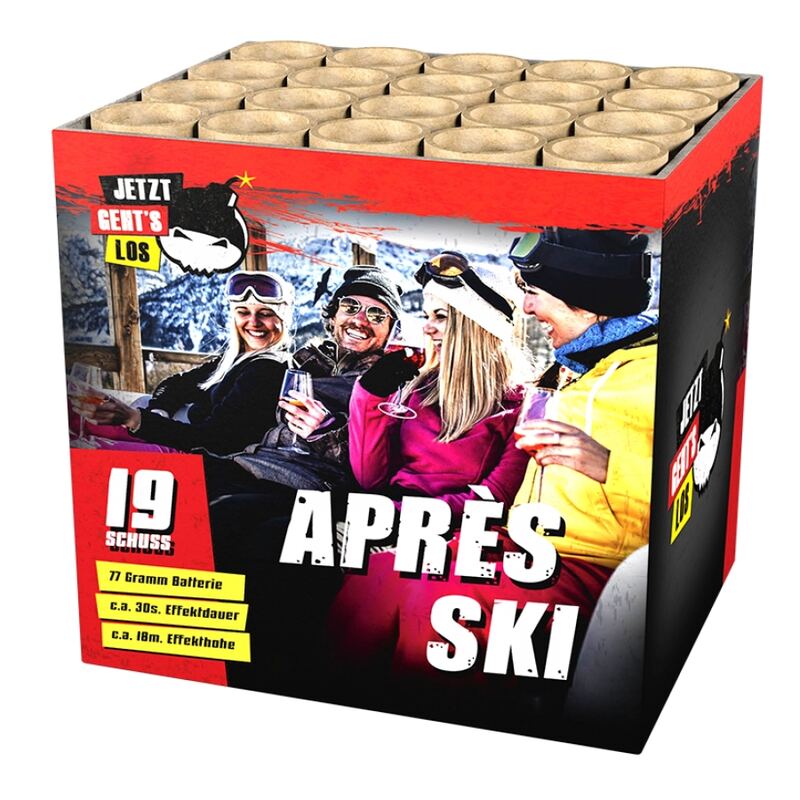 Jetzt Geht Los Apres Ski - Pyro Mannschaft (75 gram / 19 schots)