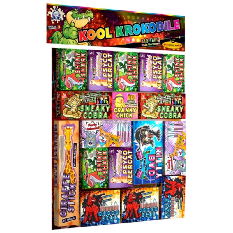 Kinderpakket CAT1 Kool Krokodile