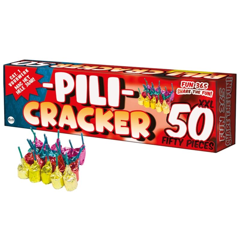 Pili Cracker XXL Pack - Wolff Vuurwerk (50 stuks / pak)