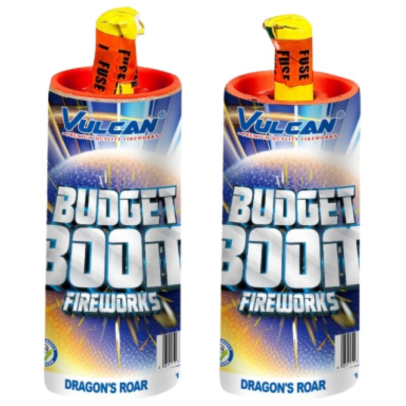 Dragon ROAR single tubes - Vulcan Fireworks (2 stuks / pak)