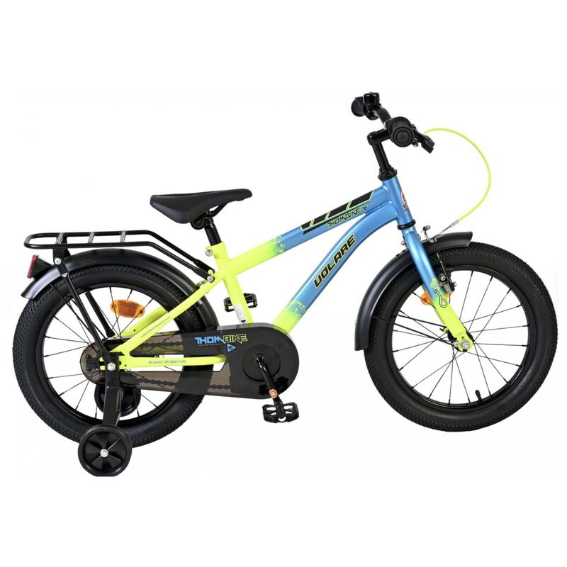 16 inch Volare ThomBike Adventure geel / blauw