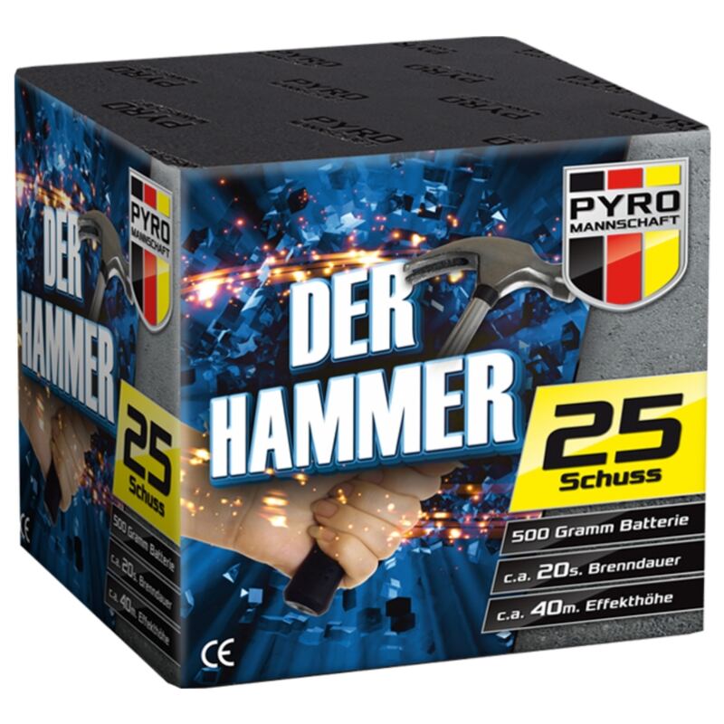 Der Hammer Knaller siercake - Germany Import (500 gram / 25 schots)