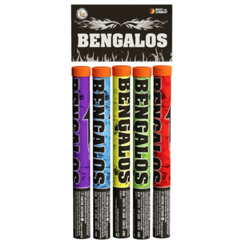 Bengalos Bengaalse Fakkels fonteinen - Lesli Fireworks (5 stuks / pak)