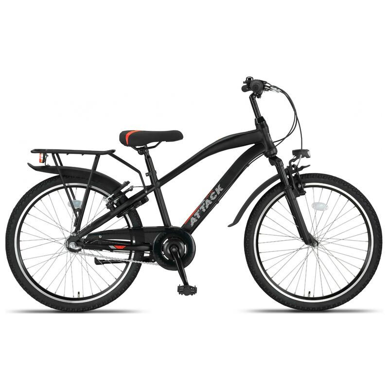 24 inch Altec Attack Crosser 3 Speed mat zwart