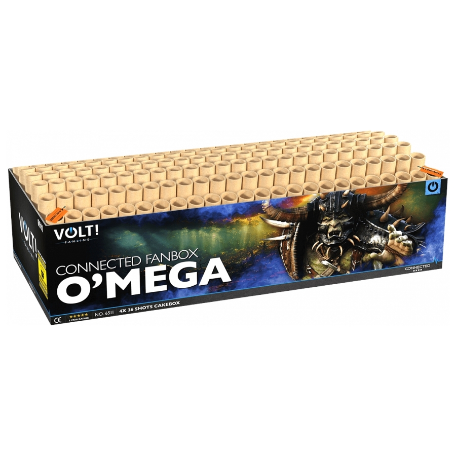 OMega compound cakebox - VOLT! Collection (2000 gram / 144 schots)