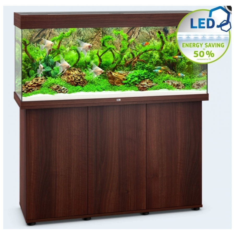 Juwel Aquarium Rio 240 Led - Donkere houtkleur