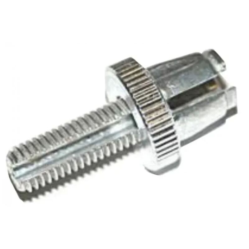 Stelbout Elvedes remhendel M8 aluminium grijs