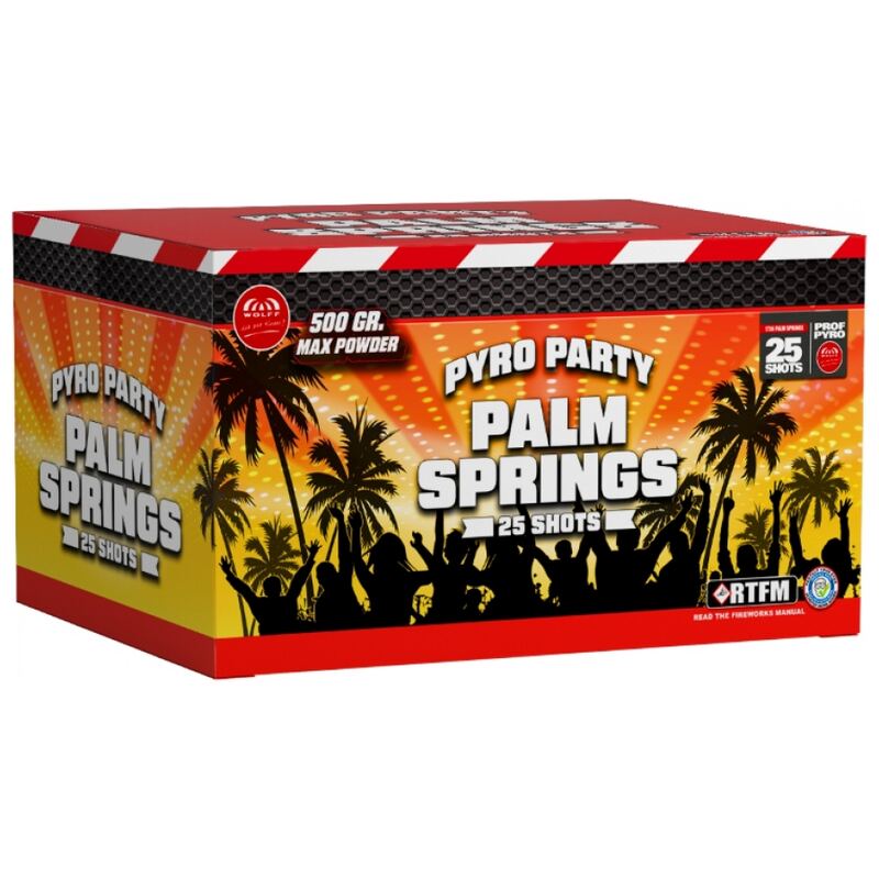 Palm Springs siercake - Wolf Selection (400 gram / 25 schots)