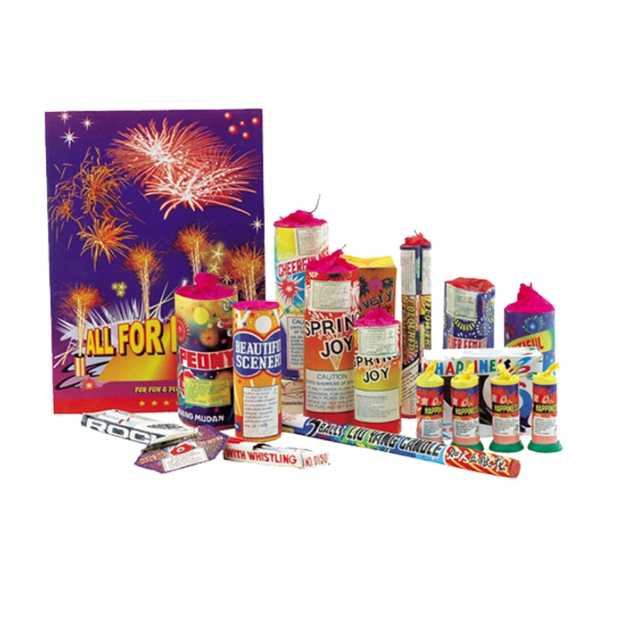 All For Fun Voordeeltas pakket - Lesli Fireworks (17 stuks / zak)