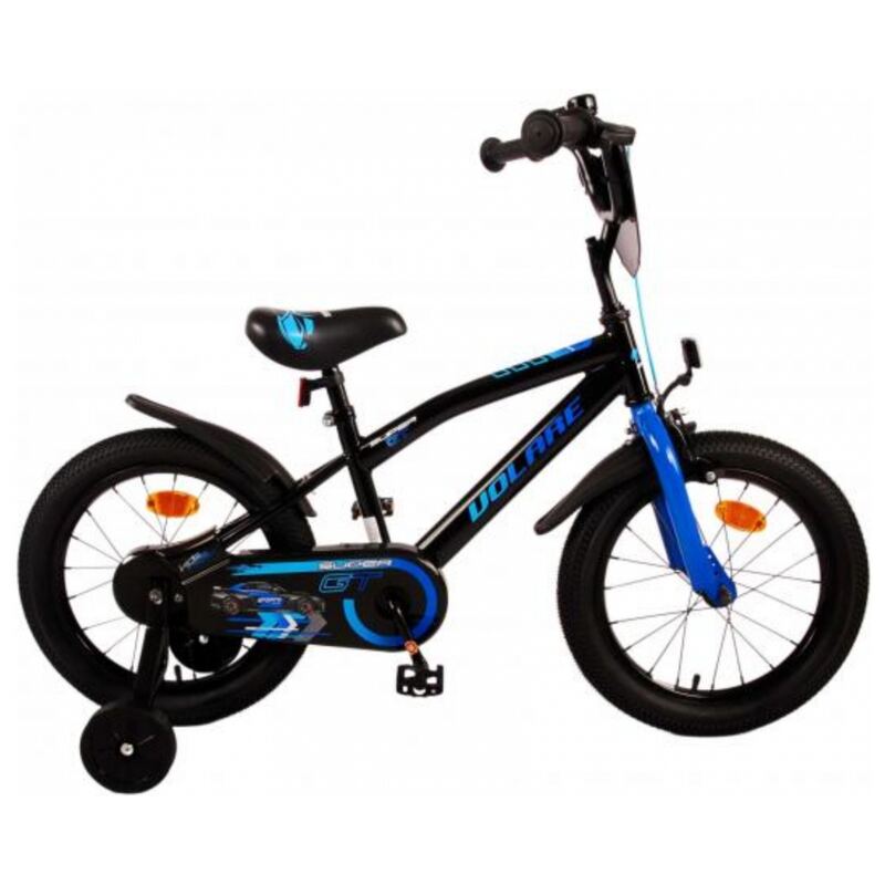 16 inch Volare Super GT Racer zwart / blauw