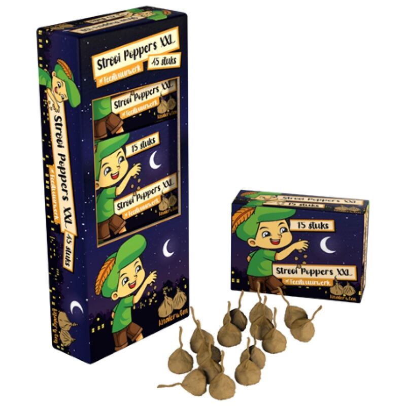 Sinterklaas Strooipoppers Knalerweten