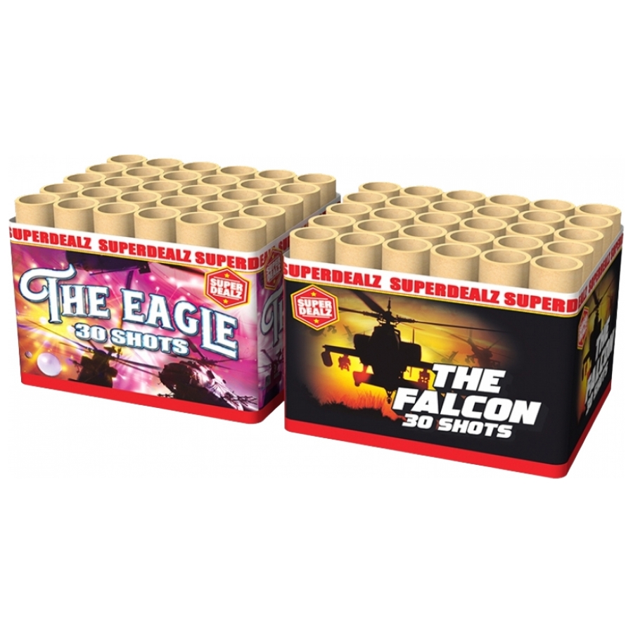 The Eagle & The Falcon combideal siercakes - Superdealz (500 gram / 30 schots)