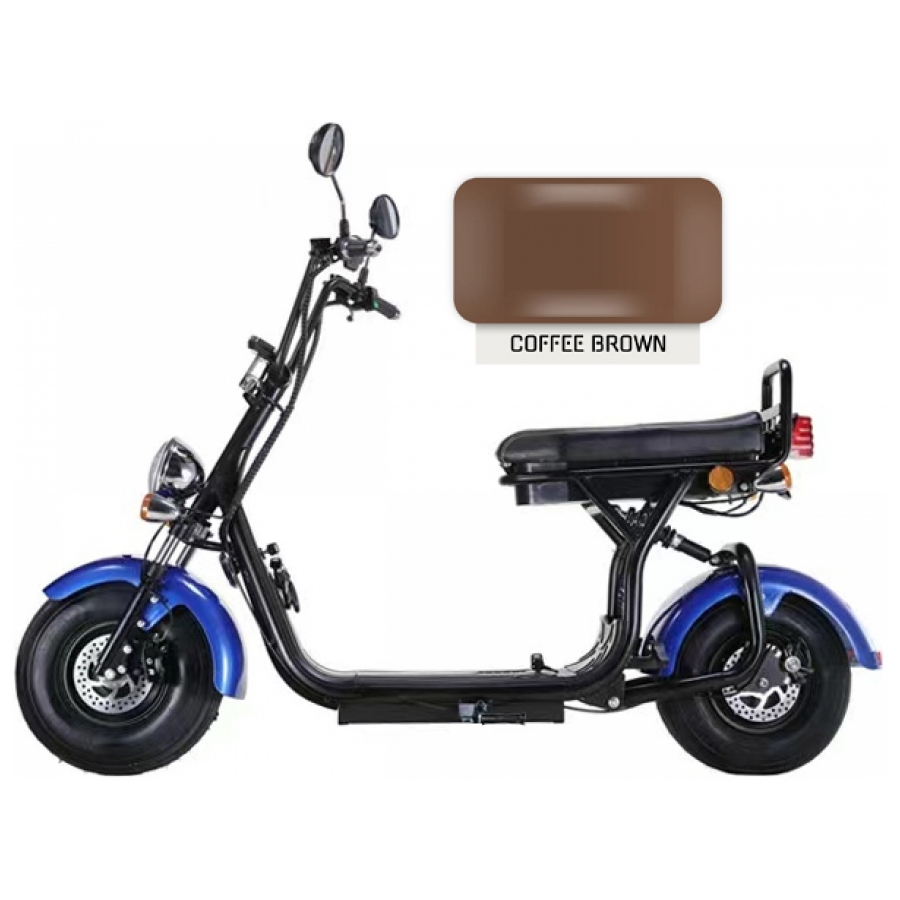 Johann Bumblebee MK2 elektrische scooter 900Wh Coffee Brown