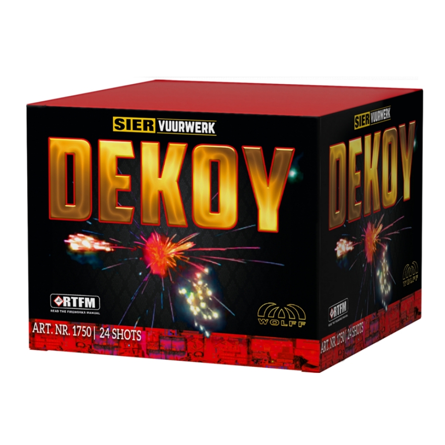 Dekoy Robust siercake - Dynasty Collection (500 gram / 24 schots)
