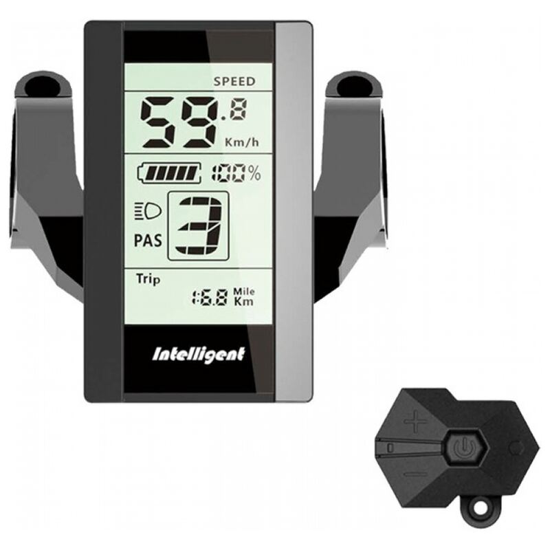Display e-bike Intelligent 800S 6-polig grijs/zwart