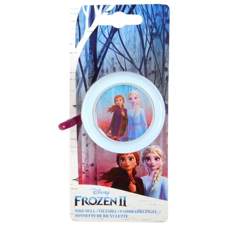 Fietsbel Volare Disney Frozen blauw / paars