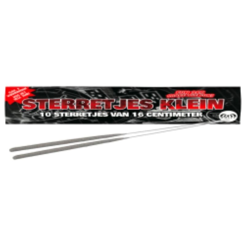 Smaragd 16cm MINI sterretjes - Wolff Vuurwerk (10 stuks / pak)