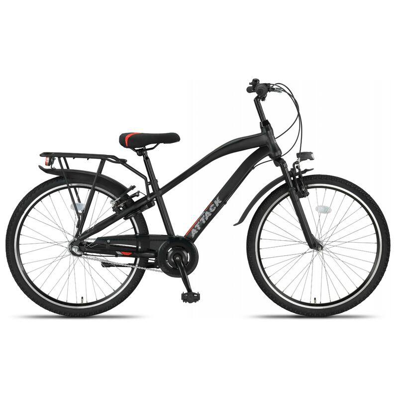 26 inch Altec Attack Crosser 3 Speed mat zwart