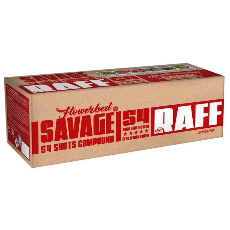 Savage compound cakebox - RAFF Collection (520 gram / 54 schots)