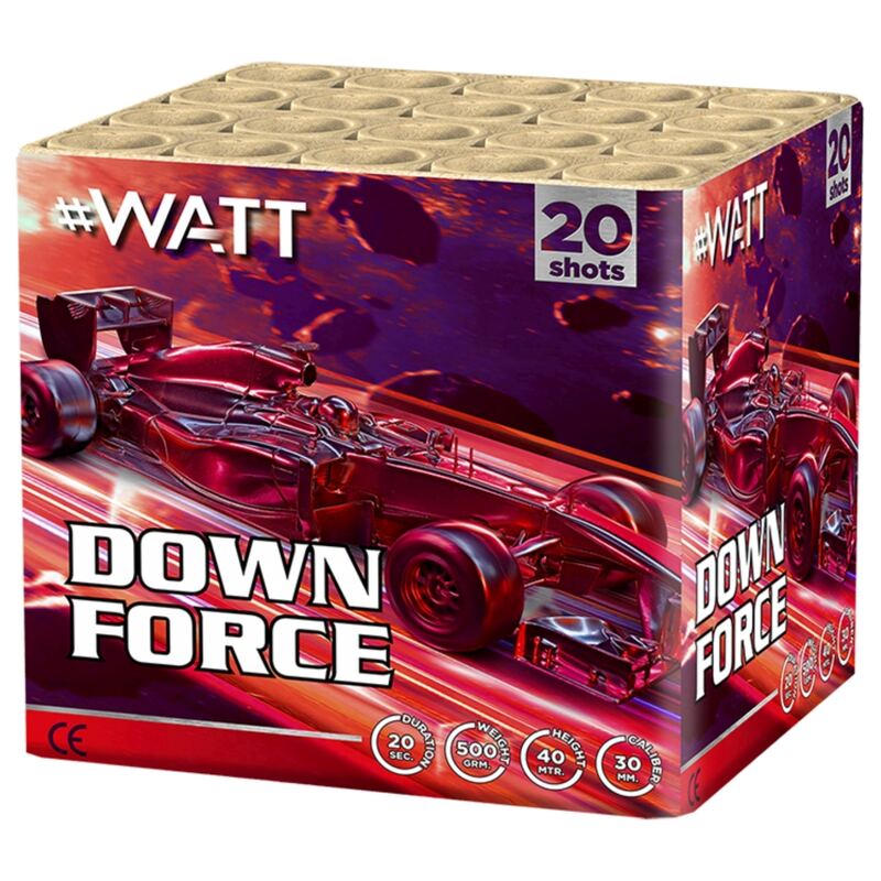 Downforce siercake - #WATT Collection (500 gram / 20 schots)