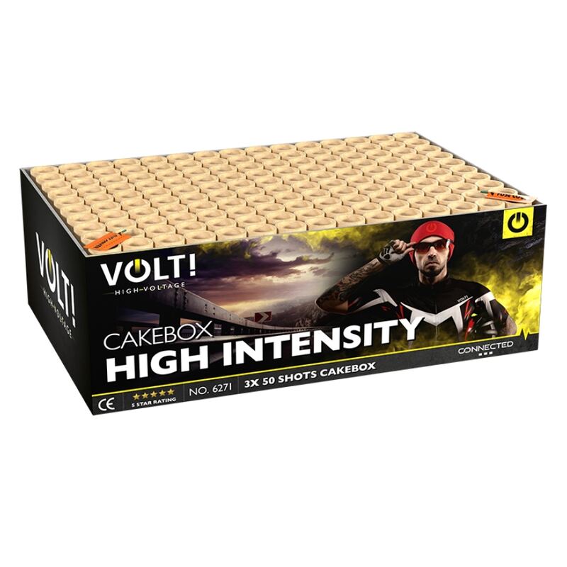 High Intensity compound cakebox - VOLT! Collection (1100 gram / 150 schots)