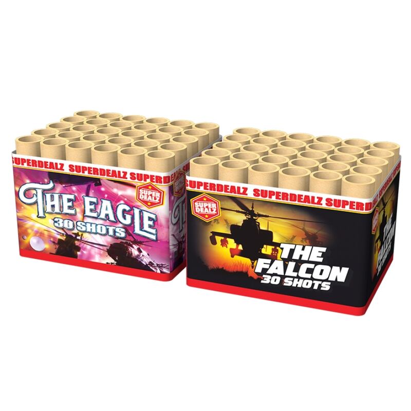 The Eagle & The Falcon combideal siercake - Superdealz (500 gram / 30 schots)