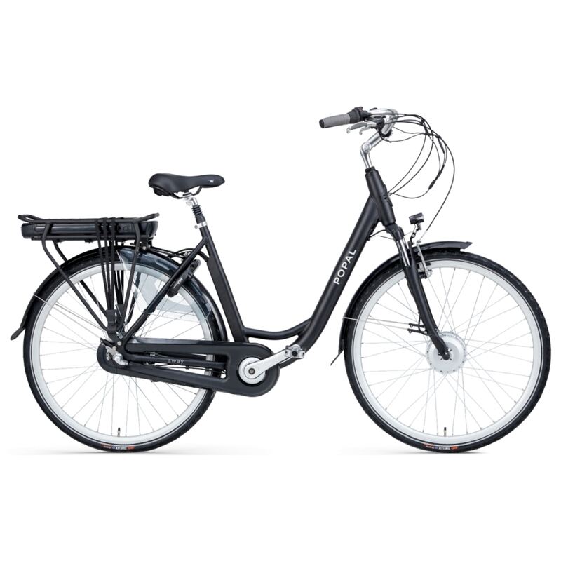 28 inch Popal Sway 3 Speed elektrisch 470Wh mat-zwart (D53cm)
