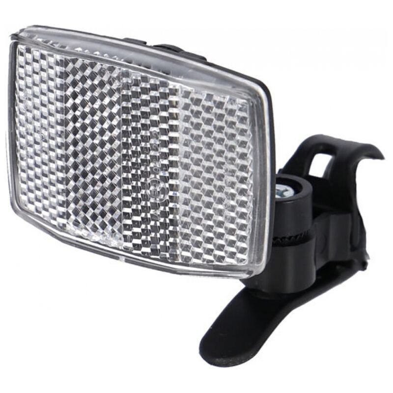 Reflector XLC achter met beugel wit