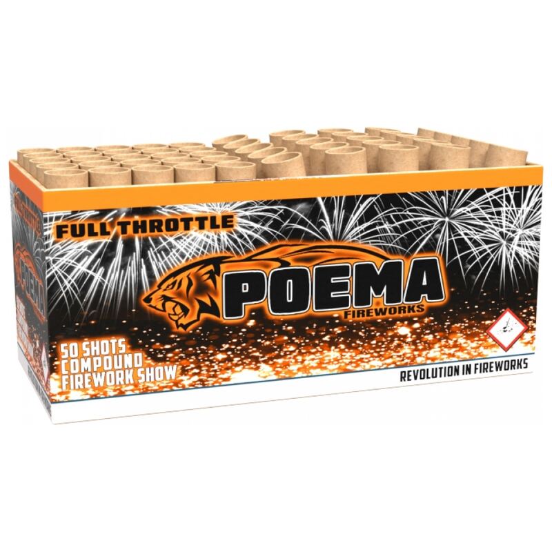 Full Throttle compound cakebox - Poema Collection (1000 gram / 50 schots)