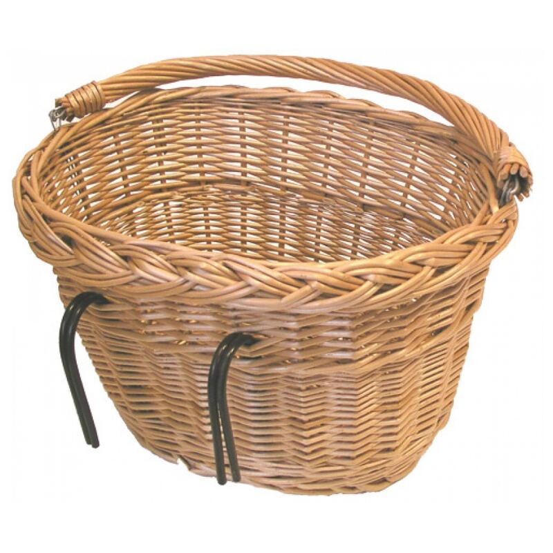 Stuurmand Basil Denver riet afneembaar bruin 22 liter
