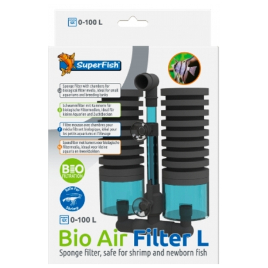 Bio air filter L ( 0-100L ideaal voor garnalen)