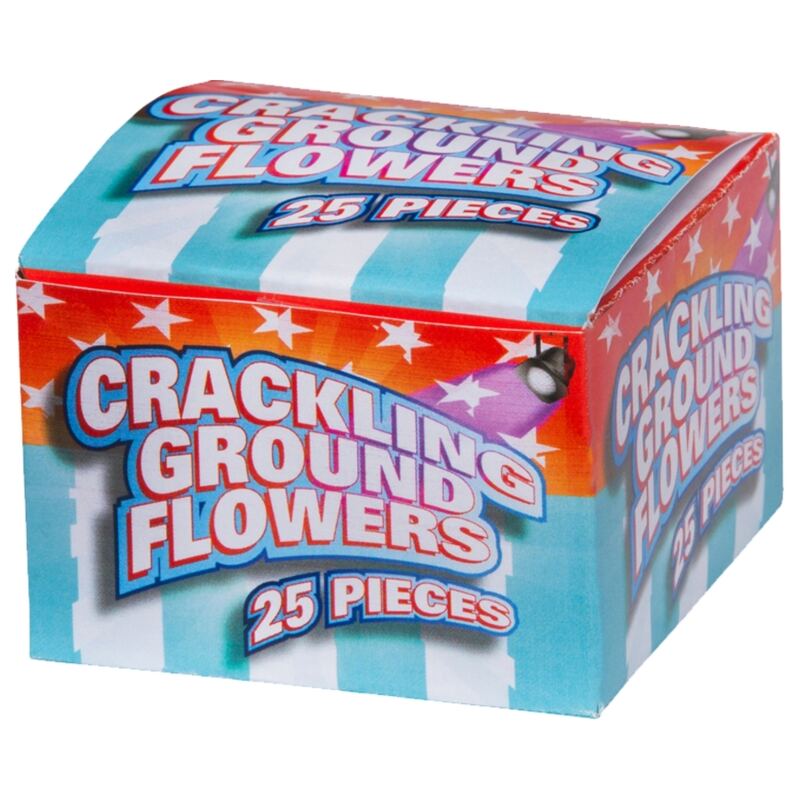 Grondbloem CRACKLING tollen - Wolff Vuurwerk (25 stuks / pak)