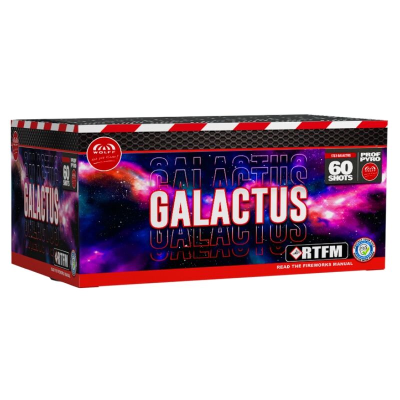 Galactus siercake - Wolff Selection (400 gram / 60 schots)