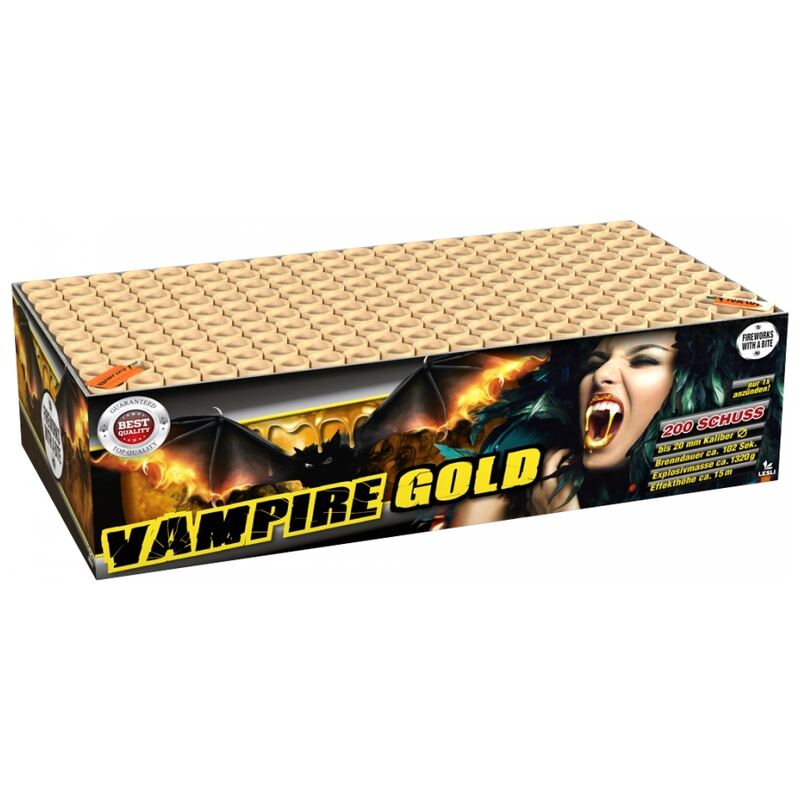 Vampire Gold compound cakebox - Germany Collection (1300 gram / 200 schots)